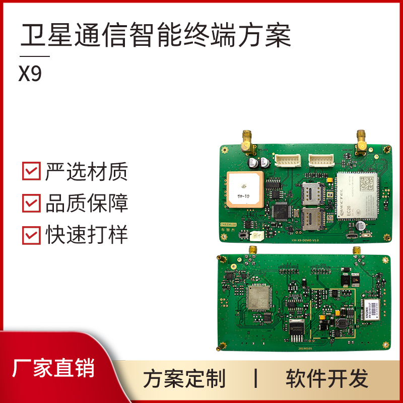 全网络卫星通信智能终端PCBA方案